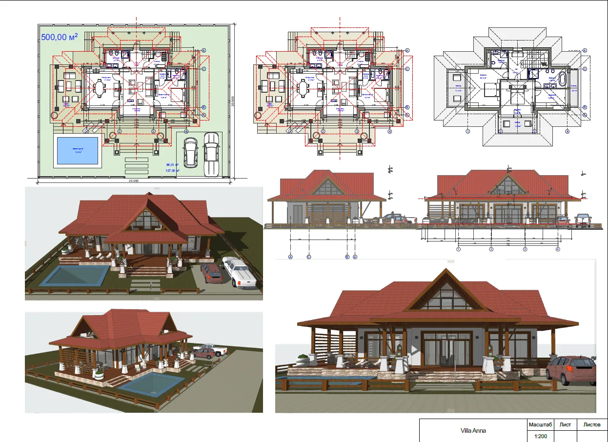 Villa Anna Floor Plan